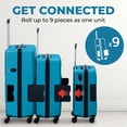 thumbnail image 4 of TACH V3 Connectable Hardside Luggage Set, 3 Piece Set, Sky Blue, 4 of 12