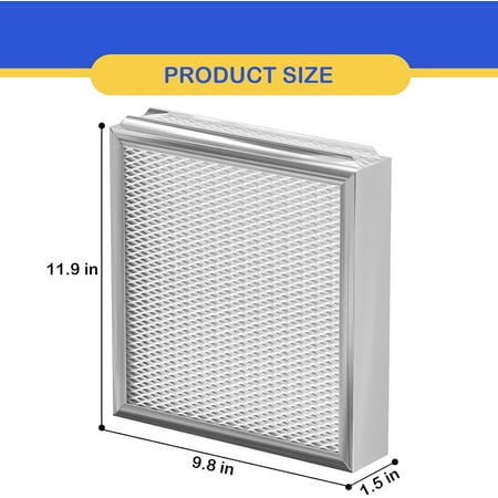 990-13 Humidifier Vapor Water Pad Filter Compatible with GeneralAire 990-13 G13 Humidifier Replacement Evaporator Pad Media Filter for Models 709 990 1040 1042 1137 SL16, GFI #7002, 4 Pack