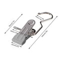 thumbnail image 2 of Pinzas para la ropa FLhrweasw antideslizante gris 10 Uds, 2 of 4