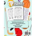 thumbnail image 2 of Sports Word Search Book For Kids 8-12: Large Print 80 Sports Word Search Puzzles with n Facts to Build Vocabulary, Focus, and Spelling, 2 of 2