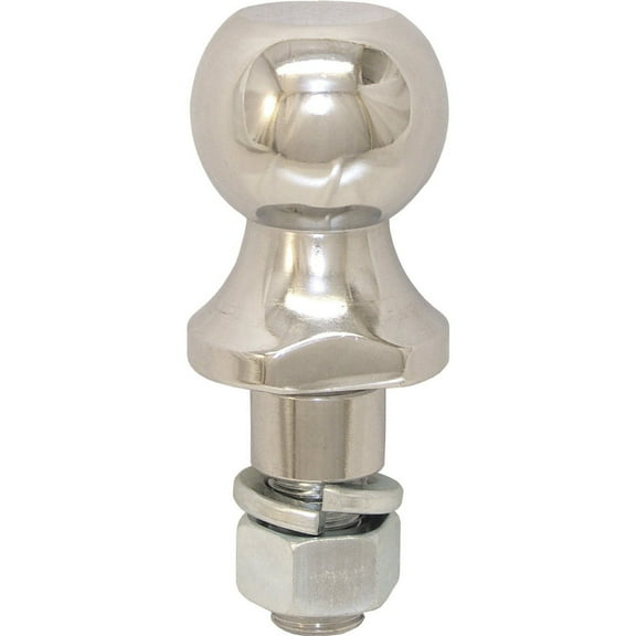Shoreline Marine Chrome Plated Trailer Ball, 1-7/8 in