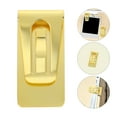 thumbnail image 4 of KAKOWELY Stainless Steel Money Clip Multi-Functional Wallet Clip Bookmark Office File Clip Wallet Money Clip Cards Storage Clip Money Fixing Clamp,2.2X"X1.02"X0.39", 4 of 4