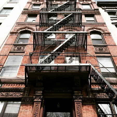 LAMINATED POSTER Leader Apartment Walkup Fire Escape City New York Poster Print 24 x (Best New York Apartments)