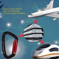 thumbnail image 4 of D Shape Carabiner, D Shape Climbing Carabiner 2400kg Loading Capacity  for Hammock, 4 of 8