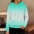 thumbnail image 4 of Abcomgle Hoodies for Girls 14-16 Cute Gradient Hooded Sweatshirts for Teen Girls Lightweight Raglan Long Sleeve Pullover Sweatshirts for Girls Cropped Winter School Clothes for Teen Girls with Pocket, 4 of 4
