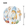thumbnail image 3 of Disketp Gnome Camping Fishing Small Mouse Pad 7.9x7.9 Inches,Washable Round Mousepad for Office Laptop Computer,Non-Slip Rubber Base Mouse Pads for Wireless Mouse, 3 of 8