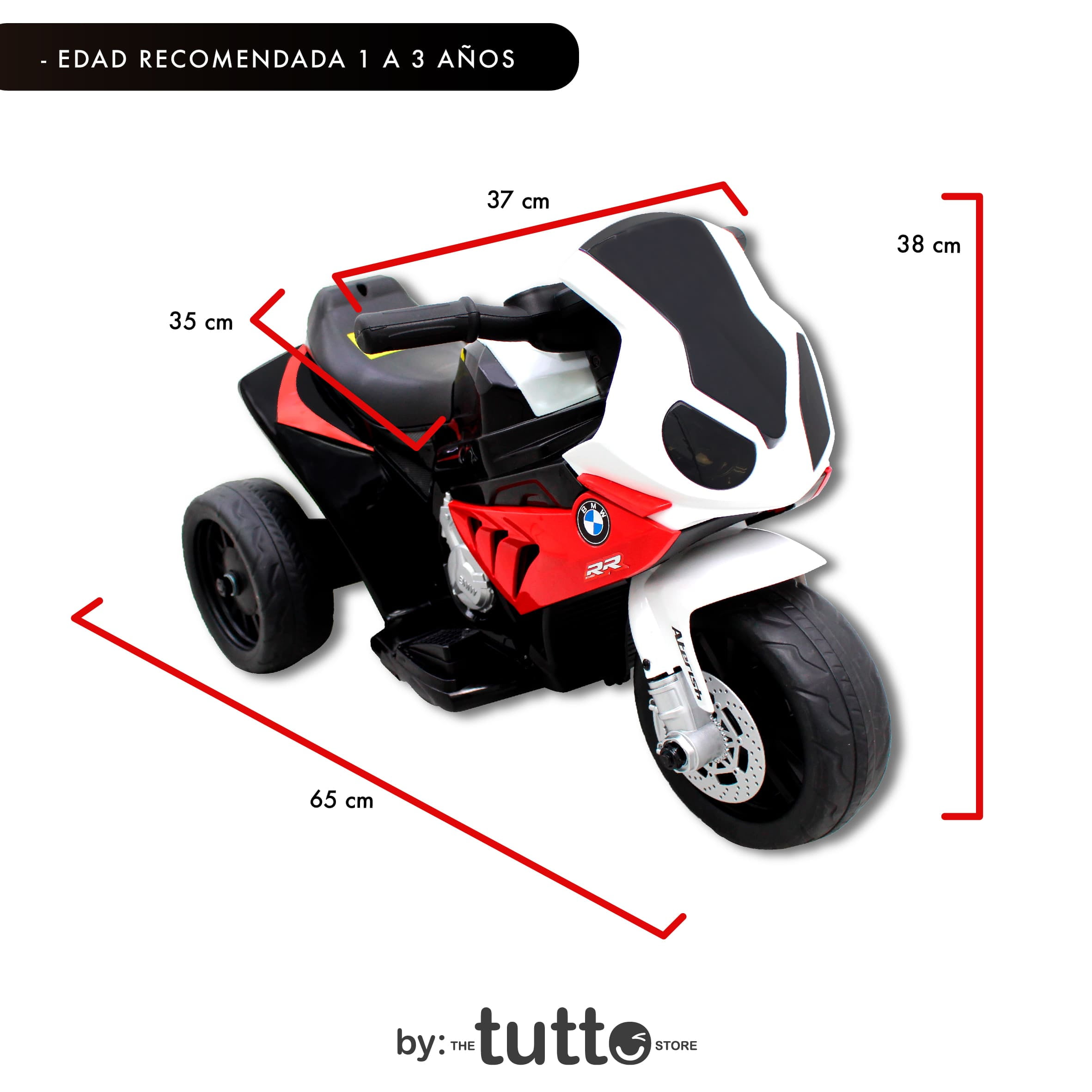 Buggy Rojo Montable Rally Wheel 12v Buggy Blanco Car Rally Wheels
