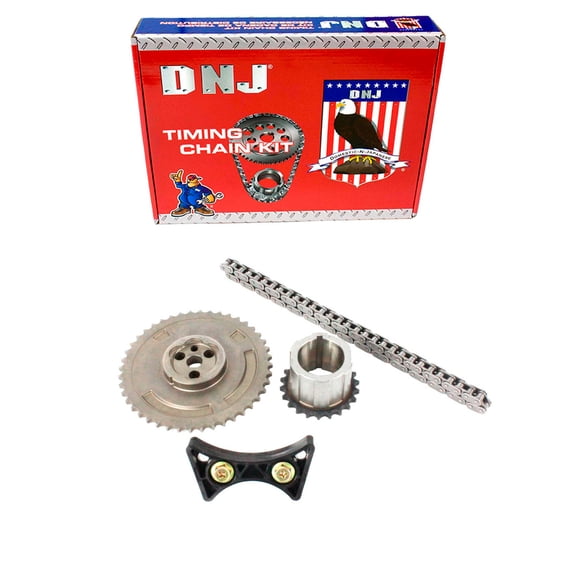 DNJ TK3171 Timing Chain Kit Fits Cars & Trucks 06-07 Chevrolet Corvette 6.0L V8 OHV 16v