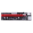 thumbnail image 3 of Methold 6PCS VER103C 3 en 1 Power PCI-E Riser Card LED 4Pin 6Pin 15Pin 1X a 16X 60CM Cable de extensión Cables de computadora, 3 of 6