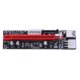 thumbnail image 3 of Injueey 6PCS VER103C 3 en 1 Power PCI-E Riser Card LED 4Pin 6Pin 15Pin 1X a 16X 60CM Cable de extensión Cables de computadora, 3 of 6