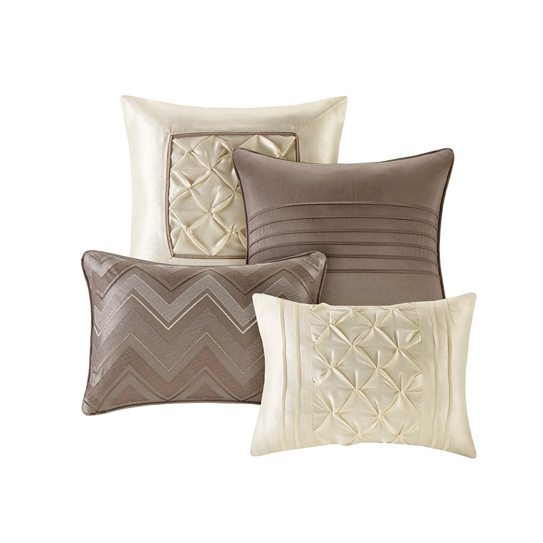 Madison Park Essentials Joella 24 Piece Room in a Bag in Taupe