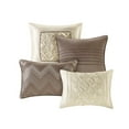 thumbnail image 3 of Madison Park Essentials Joella 24 Piece Room in a Bag in Taupe, 3 of 5