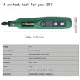 thumbnail image 2 of JUNWELL 1 Pce Mini Outil Rotatif Sans Fil avec Lumière LED 5 Vitesses Réglables Batterie Lithium Rechargeable USB Accessoires Multiples Parfait pour Projets DIY, 2 of 6