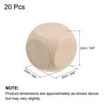 thumbnail image 2 of Wood Blocks for Crafts, 3/4 Inch Unfinished Wooden Cube Wood Block for DIY Craft Projects, 20 Pack, 2 of 6