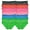 Stripe Panties-Lady (12 Pack), variant on Angelina Cotton Hiphuggers w/ White Stripes Rhinestone Embellishment (12-Pack)
