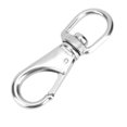thumbnail image 2 of Cable de tracción giratorio de acero inoxidable para equipaje deportivo y seguridad de mascotas, color plateado, 2 of 8
