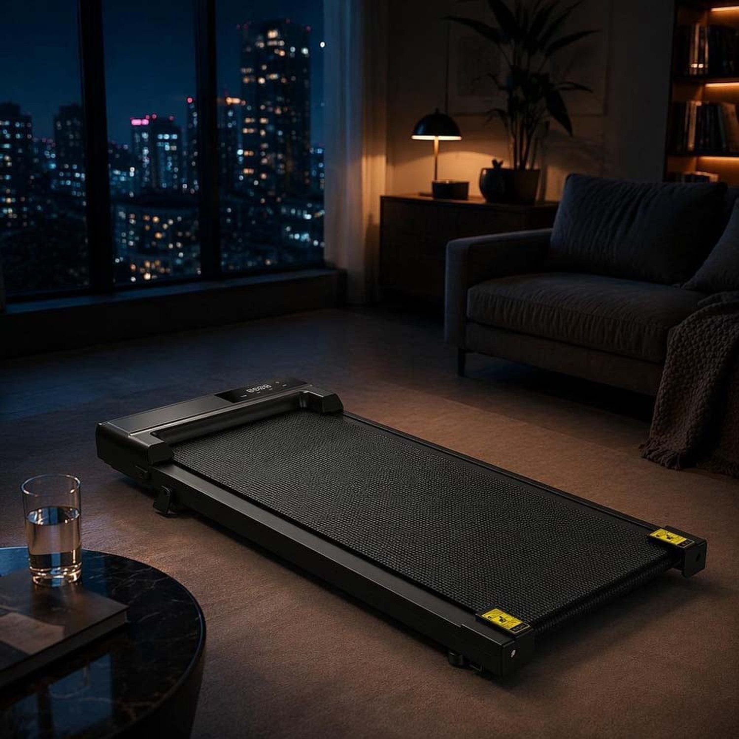 Walking Pad with Incline, Portable Under Desk Treadmill for Home, Low Noise Motor, 265LBS Capacity, Remote Control, Compact Walking Machine with Wheels