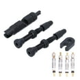 thumbnail image 2 of 1.6in Tubeless Valve Stem French Type Aluminum Alloy Accessories for Road Bicycles Mountain BikesBlack, 2 of 5