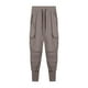 thumbnail image 3 of Pantalones largos para hombre, de color liso, elásticos, ajustados al tobillo, informales, deportivos, transpirables, para hombre, 3 of 3