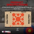 thumbnail image 3 of Morrell Yellow Jacket MOD Pro Redding NFAA Bullseye Wrap, 2 Pack, White/Tan, 3 of 7