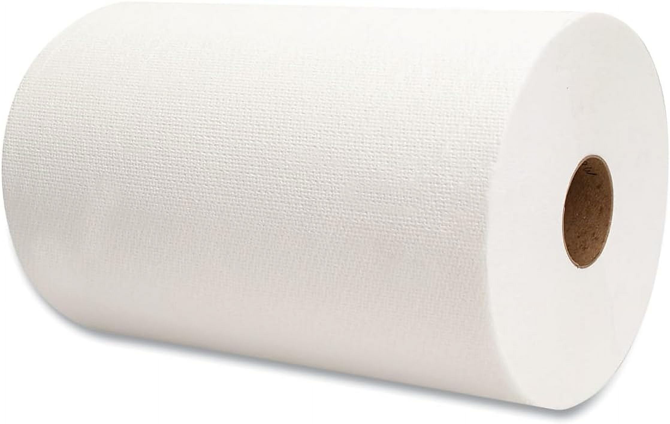 Morcon Paper M610 Hardwound Roll Towels, 1-Ply, 10-Inch x 500 ft, White, 6 Rolls/Carton