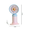thumbnail image 3 of UttpKLBx Smart Tower Fan for Bedroom Mini Vertical Conditioner Desktop Fan Silent Fan Room Air Cooler for Bedroom, for Bedroom Office Home (Pink), 3 of 6