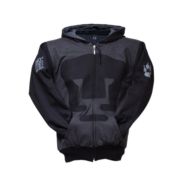 Chamarra Pumas Old School Sports Para Hombre Talla GD Gris/negro