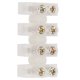 thumbnail image 4 of Bloque De Conector De Cable, Tipo Pasante 20 Piezas Conector Industrial 10A Suministros Industriales Bloque De Tira De Terminales Para Electricidad De Fábrica Para Electricidad, 4 of 7