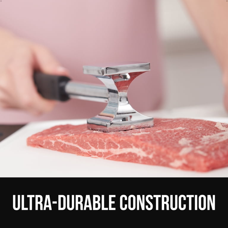 Gorilla Grip Meat Tenderizer Mallet, Black photo 3