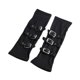 thumbnail image 4 of 2 Guantes sin Dedos, Mangas para Brazos, Accesorios para Disfraces y Cosplay, Bodas Negro, 4 of 9