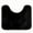 Black A, variant on MK Gdledy U Mat Rug 16x20 , Rubber Backing Quick Dry Washable Microfiber Mats,Red
