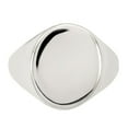 thumbnail image 5 of Sterling Silver Signet Ring, 5 of 6