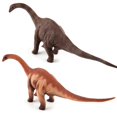 thumbnail image 2 of Juguete de simulación de dinosaurio jurásico grande, brontosaurio, de plástico PVC blando, pintado a mano, modelo animal, colección de juguetes para niños, regalo, 2 of 5