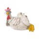 thumbnail image 4 of Estatua de pollo de buenos días Escultura de pollo Detalles vívidos Adorno decorativo Gallina, 4 of 9