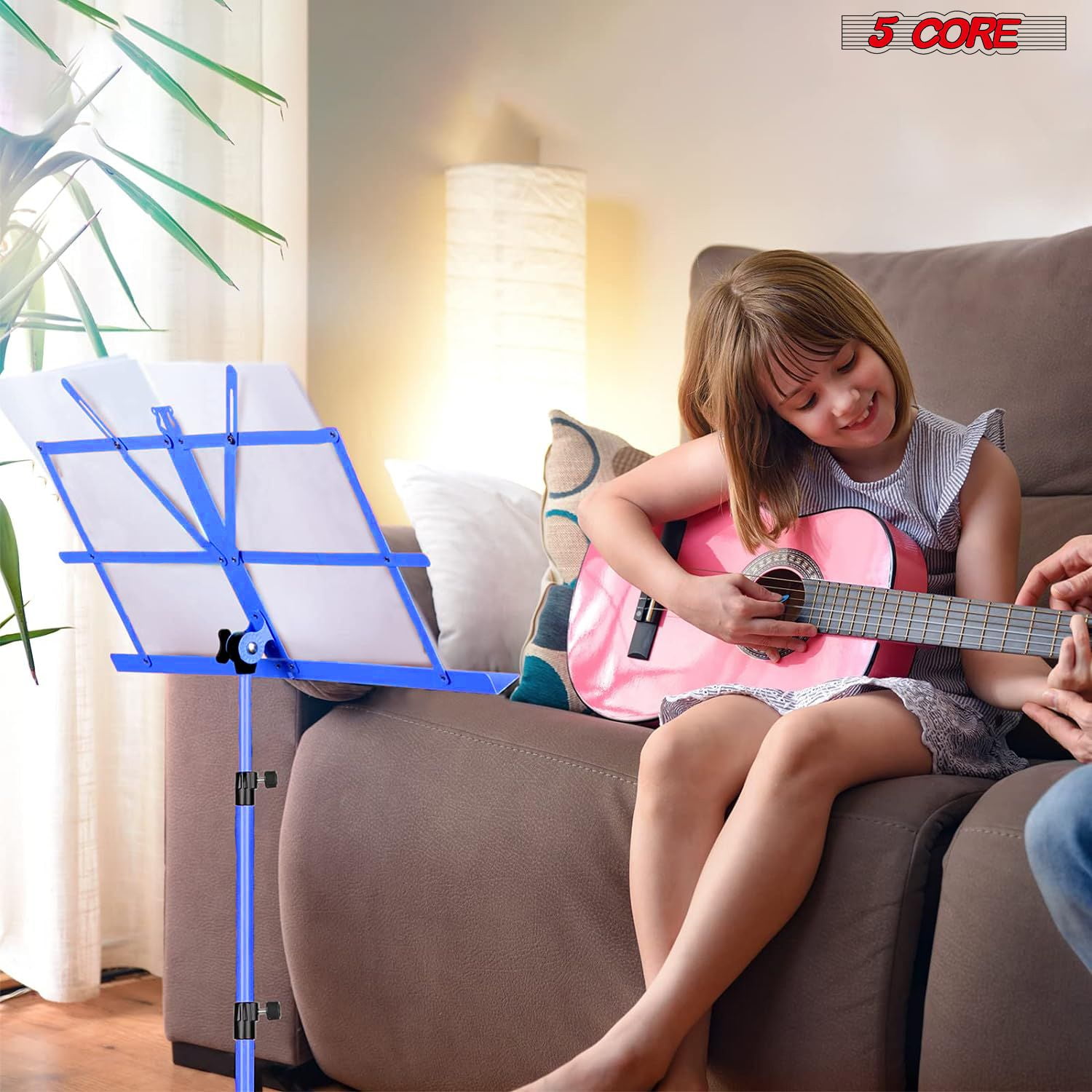 Music Stand Adjustable Desktop Book Stands Portable Sheet Holder All Metal Foldable Bookstand