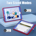 thumbnail image 4 of Case for iPad 10.2-inch 9th Generation 2021 / iPad 8th Generation 2020 / iPad 7th Gen 2019 Multiple Protection Shockproof Contrast Color Cover With Stand and Pen Holder, 4 of 10