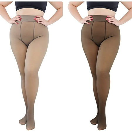 

JDEFEG Women Tights and Leggings Fashion Women s Through Meat Bottoming Stockings Stockings Pantyhose Large Size 320G Thin Fishnet Lined Tights E B