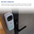 thumbnail image 5 of Lorex Cámara de seguridad con timbre con video inteligente Wi-Fi 2K, color negro, incluye Micro SD de 32 GB, sin tarifa de suscripción, iluminación de seguridad inteligente, visión nocturna, detección, 5 of 5