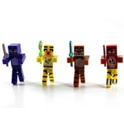 4pcs/set Model Five Nights At Freddy's Block Fnaf Foxy Action Figures Toy
