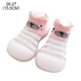 thumbnail image 1 of Breathable Baby Shoes Transparent Stripes Baby Toddler Walk Learning Socks Shoes, 1 of 6