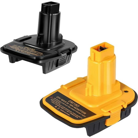 

2Pcs M18D Converter for Dewolt 18V/20V for 18V - Battery Work for 18V Nicad & NiMh