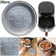 thumbnail image 1 of Bandeja para Horno Papel Aluminio 10/20 Uds. Desechable 6/7/8/9/16/18 Pulgadas, 1 of 9