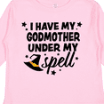 thumbnail image 4 of Inktastic I Have My Godmother Under My Spell with Cute Witch Hat Boys or Girls Long Sleeve Toddler T-Shirt, 4 of 5