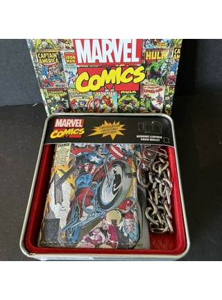 Marvel Comic mini Tote Bag Purse vinyl hook & loop closure 6 tall. (D)