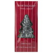 Northlight Silver Christmas Tinsel Icicle Strands - 18 - 1000ct