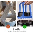 thumbnail image 4 of HZKAICUN Pressure Cooker Sling，Silicone Bakeware Sling for 6 Qt/8 Qt Instant Pot, Ninja Foodi and Multi-function Cooker Anti-scalding Bakeware Lifter Steamer Rack，BPA-Free Silicone Egg Steamer Rack, 4 of 7