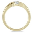 thumbnail image 2 of SZUL Women's 1/2 Carat TW Two Stone Diamond Ring in 14K Yellow Gold (J-K-L Color, I2-I3 Clarity), 2 of 4