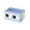Blue, variant on Uutvery Tissue Box Cover,Creative Big Eyes Tissue Box Decor,Drawer Style Tissue Box Cover,Stackable Storage Organizer,Tissue Dispenser Box Holder for Dressing Table Car Office Bedside Table