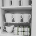 thumbnail image 5 of Evelots Kitchen Cabinet/Counter Shelf-Organizer-Double Space-Sturdy Metal-Set/2, 5 of 6