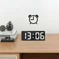 thumbnail image 5 of sruoe Alarm Clock, Clock Alarm Bedside, Clock Alarm Digital, Alarm Clocks for Bedrooms, Small Alarm Clock, Vibrating Alarm Clock, Projection Rectangular, Plastic, 5 of 5